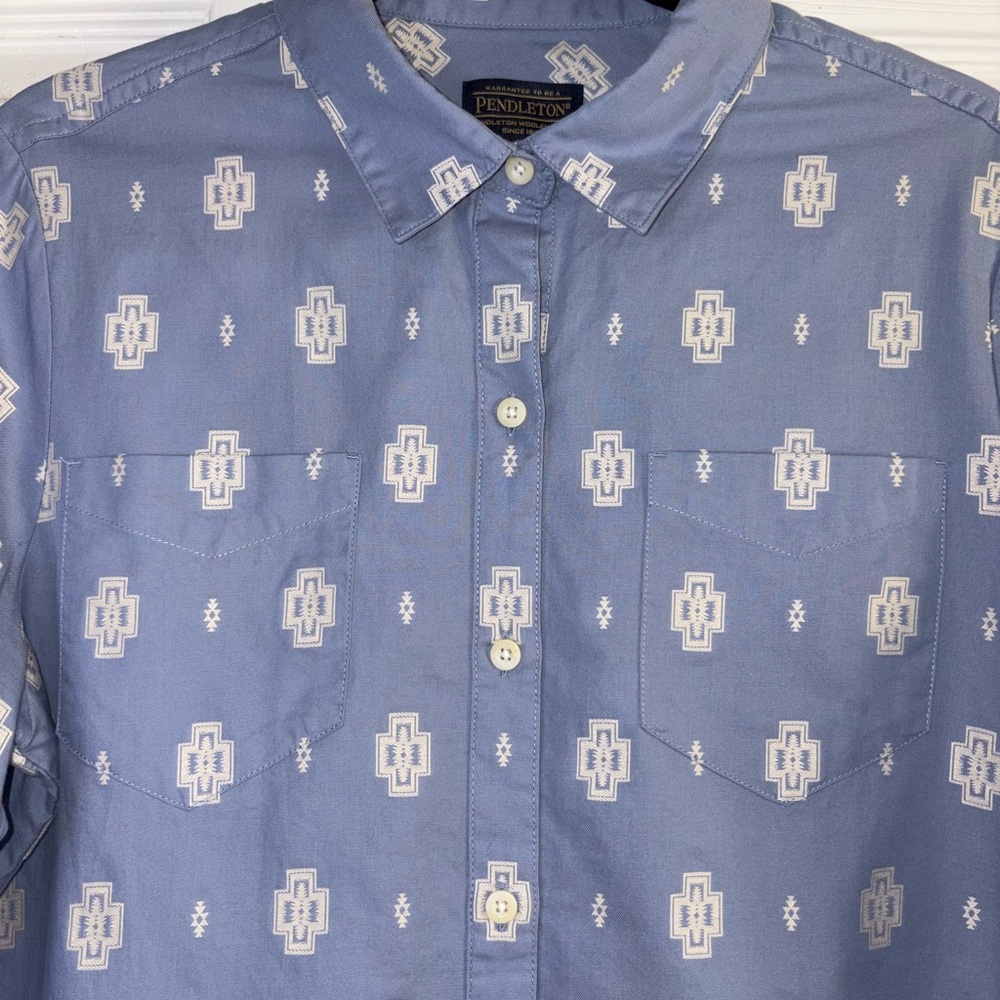 Pendleton Southwest Design Button Down Shirt - image 7